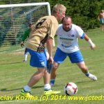 Oslavy kopané ve Smetanově Lhotě ve velkém stylu