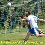 Oslavy kopané ve Smetanově Lhotě ve velkém stylu