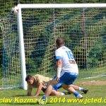 Oslavy kopané ve Smetanově Lhotě ve velkém stylu