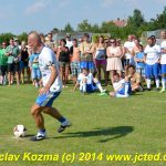 Oslavy kopané ve Smetanově Lhotě ve velkém stylu