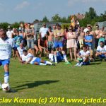 Oslavy kopané ve Smetanově Lhotě ve velkém stylu