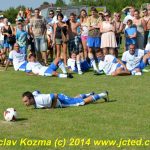 Oslavy kopané ve Smetanově Lhotě ve velkém stylu