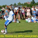 Oslavy kopané ve Smetanově Lhotě ve velkém stylu