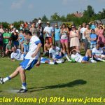 Oslavy kopané ve Smetanově Lhotě ve velkém stylu