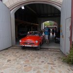 Veteránská auta vyrazila do chotovinských zatáček