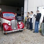 Veteránská auta vyrazila do chotovinských zatáček