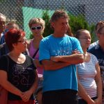 Salátová mísa na strakonických tenisových dvorcích