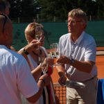 Salátová mísa na strakonických tenisových dvorcích