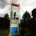 Posvícenské veselí zpestřila noční soutěž železných hasičů