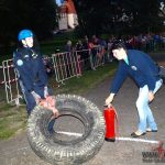 Posvícenské veselí zpestřila noční soutěž železných hasičů