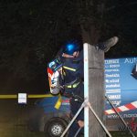 Posvícenské veselí zpestřila noční soutěž železných hasičů