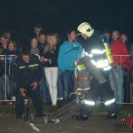 Posvícenské veselí zpestřila noční soutěž železných hasičů