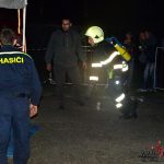 Posvícenské veselí zpestřila noční soutěž železných hasičů