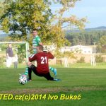 Fotbal – divize: Jakub Rosůlek za dvanáct minut popravil Sušici