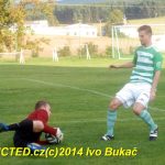 Fotbal – divize: Jakub Rosůlek za dvanáct minut popravil Sušici