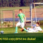 Fotbal – divize: Jakub Rosůlek za dvanáct minut popravil Sušici