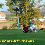 Fotbal – divize: Jakub Rosůlek za dvanáct minut popravil Sušici