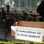 Velká sešlost majitelů motorek a kol ČZ se konala ve Strakonicích