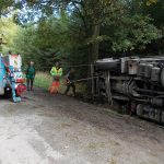 Hasiči pomohli se záchranou ryb u Plané
