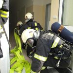 V táborské nemocnici hořelo. Naštěstí jenom cvičně