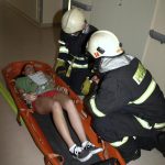V táborské nemocnici hořelo. Naštěstí jenom cvičně