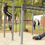 U letního kina vzniklo street workoutové hřiště