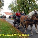 Hubertova jízda se v Zálší jezdí už dvacet let