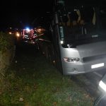 Autobus sjel do příkopu