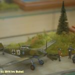 Vánoční trhy v Milevsku zpestřila výstava železničních a leteckých modelů