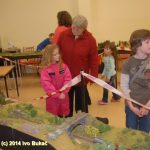 Vánoční trhy v Milevsku zpestřila výstava železničních a leteckých modelů