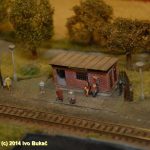 Vánoční trhy v Milevsku zpestřila výstava železničních a leteckých modelů