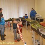 Vánoční trhy v Milevsku zpestřila výstava železničních a leteckých modelů