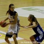 Basketbalové juniorky dvakrát nestačily na USK Praha