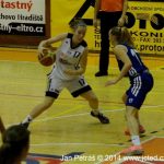 Basketbalové juniorky dvakrát nestačily na USK Praha