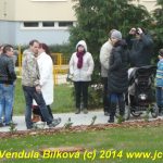 Ponocný s trubači v kočáře projíždí na Štědrý den Pískem