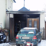 V Dačicích vzplála dílna na opravu aut