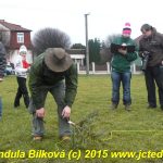 V Čížové létaly stromky vzduchem už pošesté
