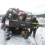 Vimperští hasiči se do těžko dostupných míst dostanou terénní čtyřkolkou
