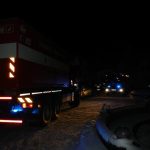 Zřícený strop kasina ve Strážném zaměstnal v noci hasiče