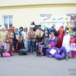 Maškary rozdávaly dobrou náladu i ve Vráži