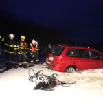 Chtěl projet autem po zamrzlém Lipně. Led nevydržel