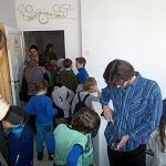 Kvůli zatmění slunce se před táborskou hvězdárnou tvořily fronty
