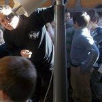 Kvůli zatmění slunce se před táborskou hvězdárnou tvořily fronty