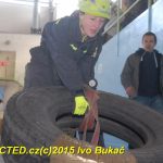 Železní hasiči měřili síly v Milevsku
