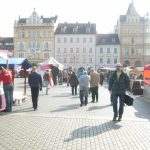 Jarní trhy na budějovickém náměstí právě začaly