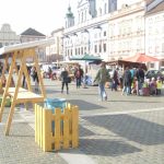 Jarní trhy na budějovickém náměstí právě začaly