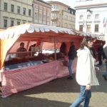 Jarní trhy na budějovickém náměstí právě začaly