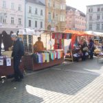 Jarní trhy na budějovickém náměstí právě začaly