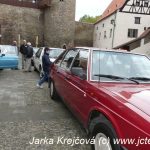 Řidiči tatrovek se vydali na spanilou jízdu