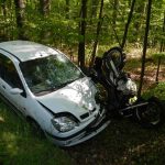 Mrtvý motorkář. Nehoda u Třeboně skončila tragicky